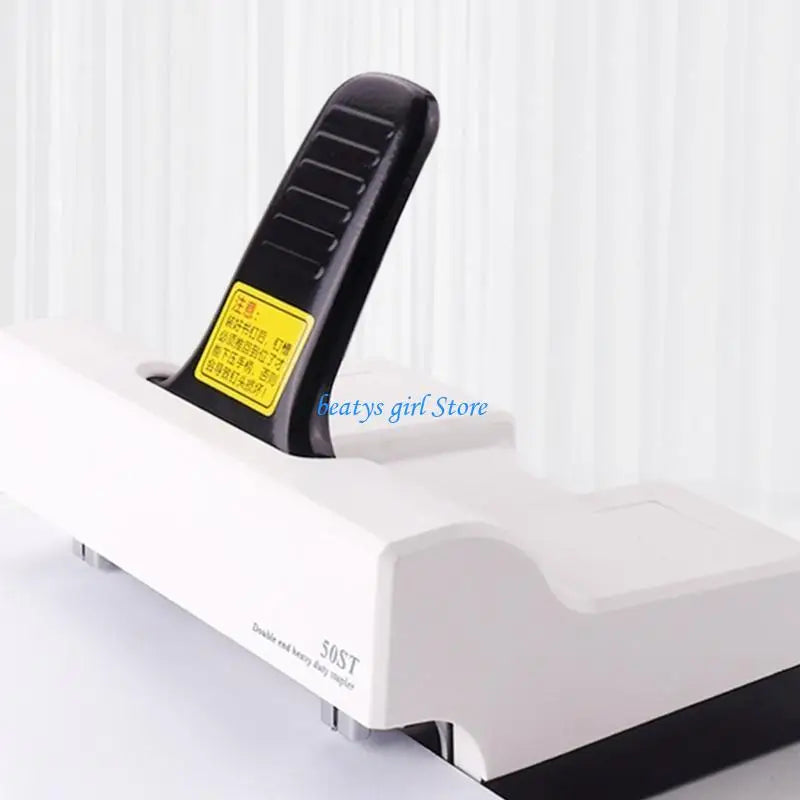 C7AB Double-Head Stapler Paper Stapler Desktop Stapler Office Stapler 50 Sheets Effortless Stapler Easy to Load
