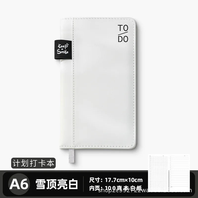 2026 A6 Minimalist Daily Planner - Habit Tracker &amp; To-Do List for Instagrammable Productivity Elegant Productivity Journal