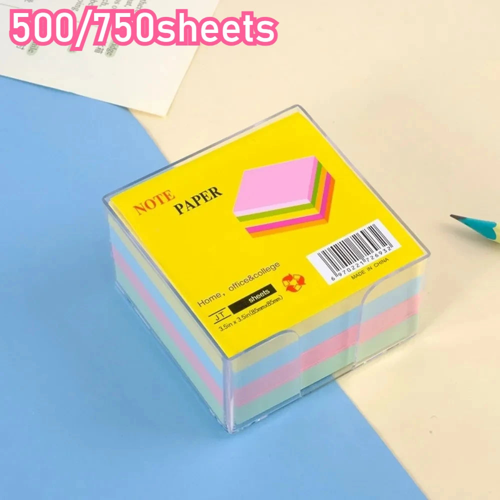 500/750Sheets 4Color Student Posted It Sticky Notes